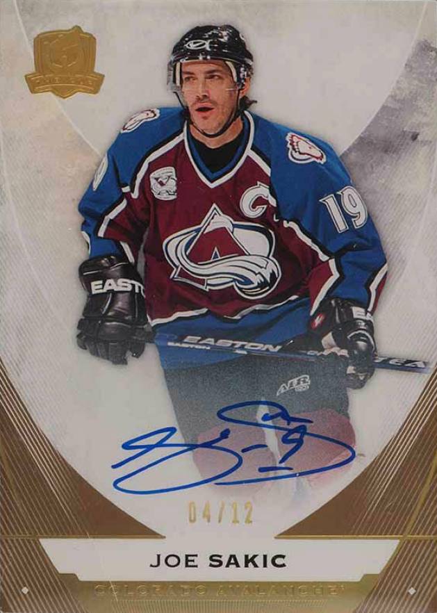 Joe Sakic Quebec Nordiques Autographed 1990-91 Bowman Card