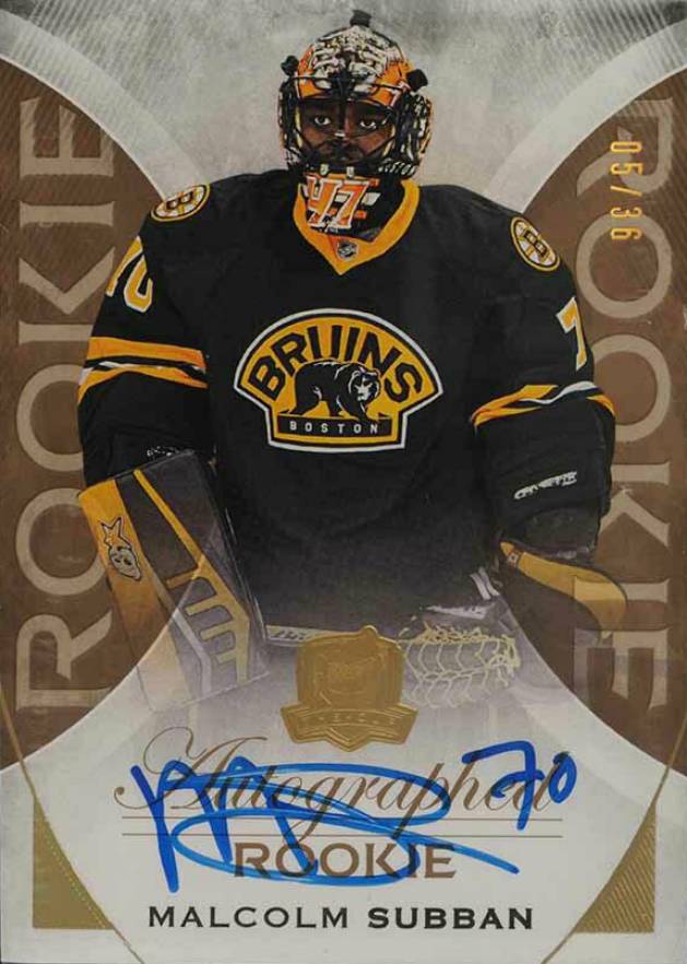 2015 Upper Deck the Cup Malcolm Subban #172 Hockey Card