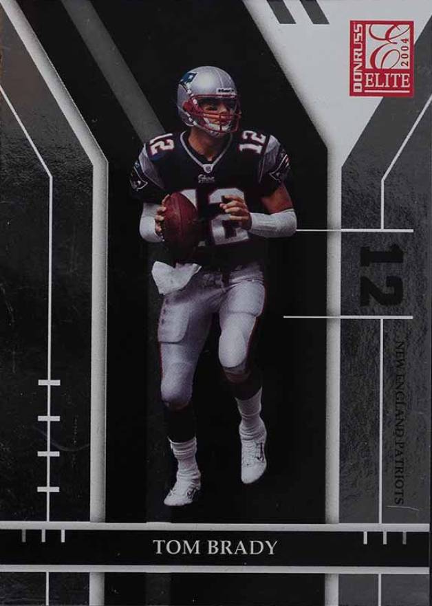 2004 Donruss Elite  Tom Brady #58 Football Card
