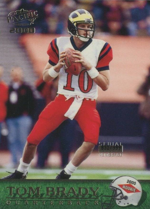 2000 Pacific Tom Brady #403 Football Card