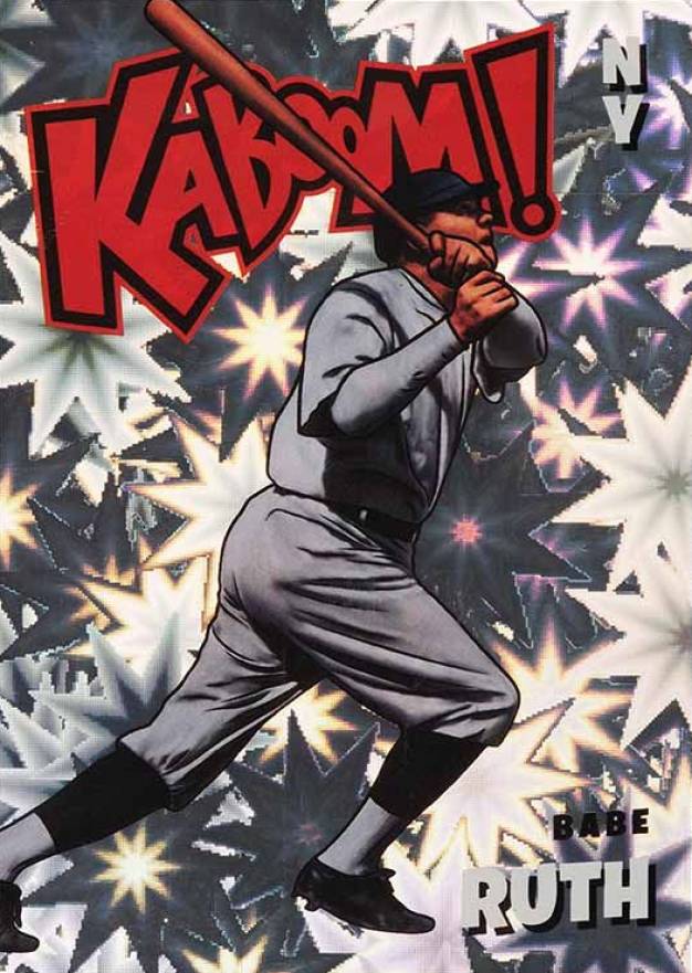 2021 Panini Absolute Kaboom! Babe Ruth #K20 Baseball Card