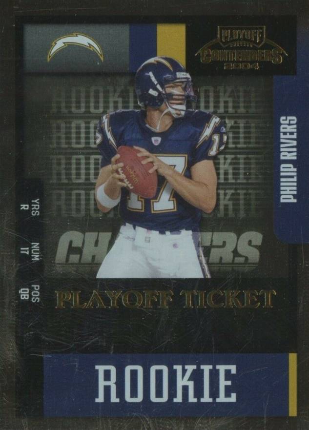 2004 Playoff Contenders Philip Rivers #162 Football Card