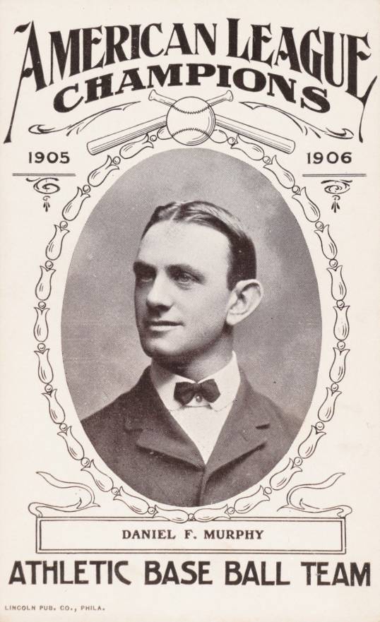 1906 Lincoln Philadelphia A's Postcards Danny Murphy #13 Baseball Card