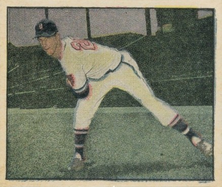 1951 Berk Ross Warren Spahn #2-2 Baseball Card