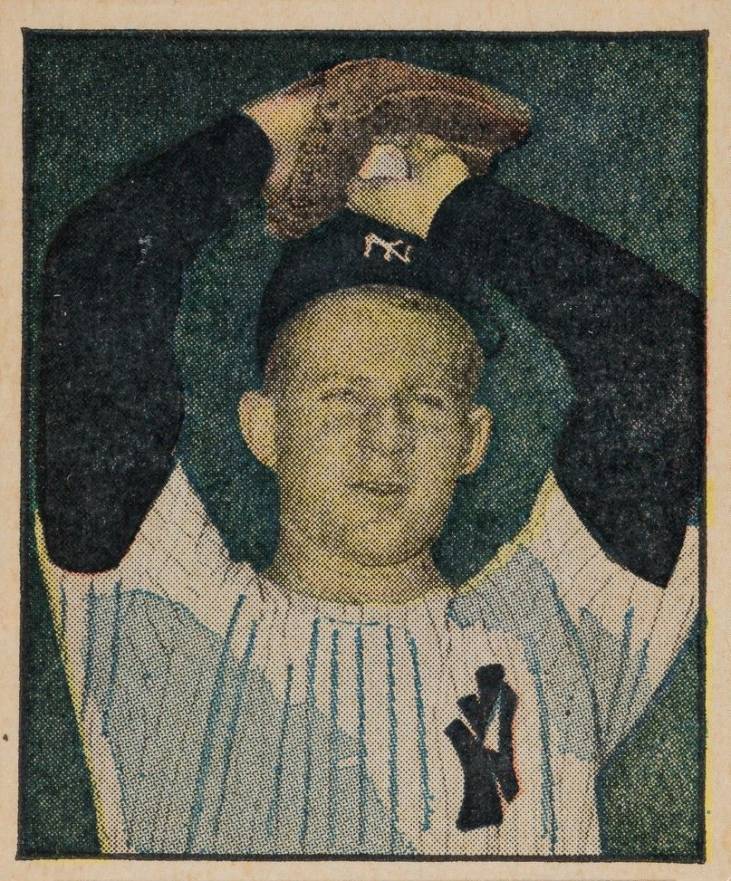 1951 Berk Ross Eddie Ford #4-5 Baseball Card