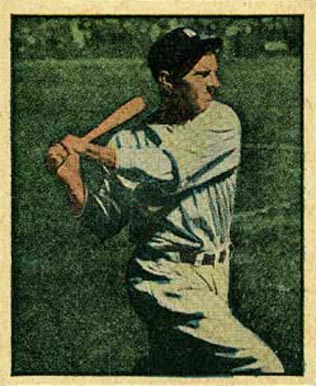 1951 Berk Ross Tommy Henrich #2-3 Baseball Card