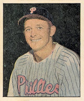 1951 Berk Ross Stanley Lopata #2-9 Baseball Card