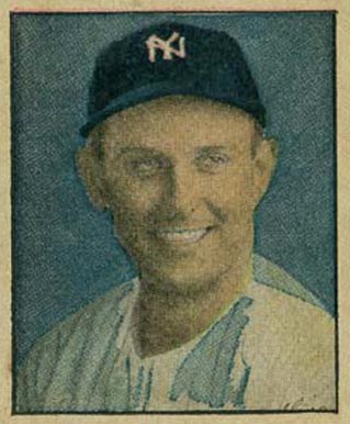 1951 Berk Ross Gene Woodling #4-1 Baseball Card