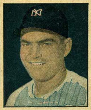 1951 Berk Ross Cliff Mapes #4-2 Baseball Card