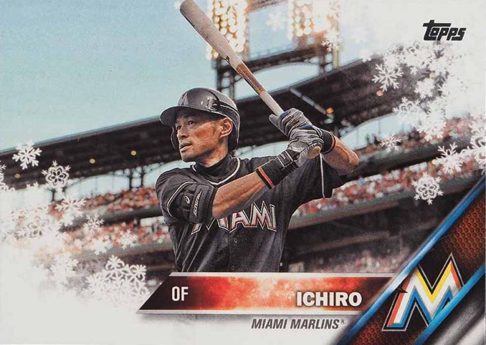 2016 Topps Holiday Ichiro #78 Baseball Card