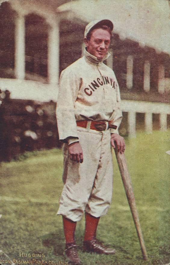 1907 Morgan Red Belt Postcards Huggins Second Baseman-Par Excellence #6 Baseball Card