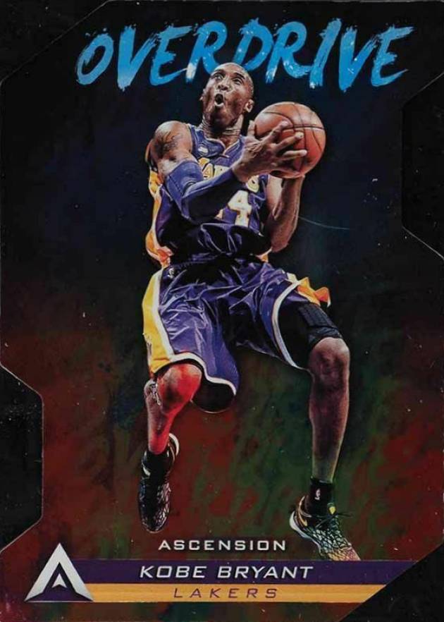 2017 Panini Ascension Overdrive Die-Cuts Kobe Bryant #O-KB Basketball Card