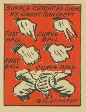 1935 Schutter-Johnson Gabby Hartnett #38 Baseball Card
