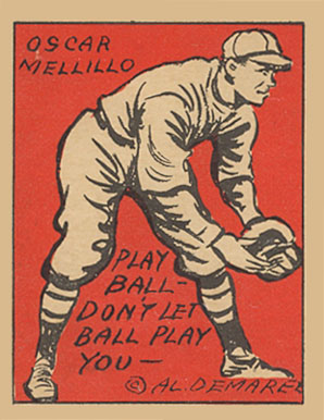 1935 Schutter-Johnson Oscar Melillo #39 Baseball Card