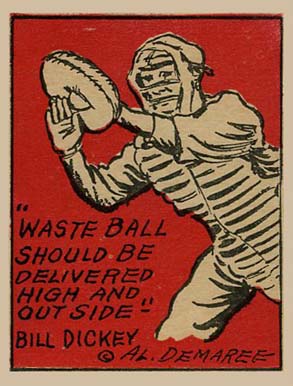 1935 Schutter-Johnson Bill Dickey #11 Baseball Card