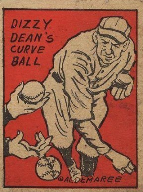 1935 Schutter-Johnson Dizzy Dean #31 Baseball Card