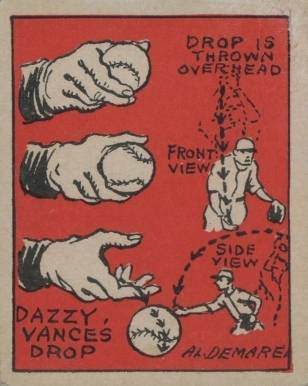 1935 Schutter-Johnson Dazzy Vance #45 Baseball Card