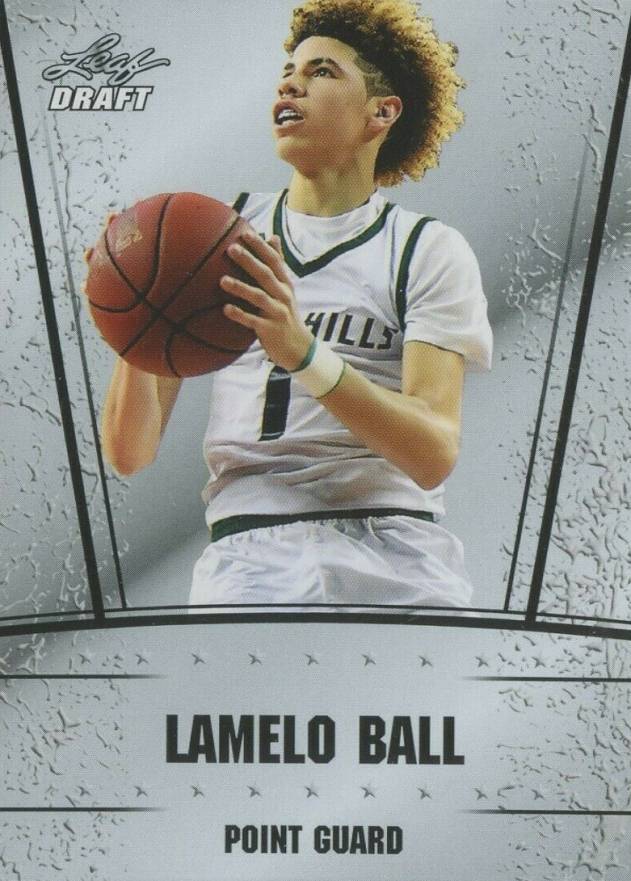 2018 Leaf Special Release Draft Silver LaMelo Ball #DS-29 Basketball Card