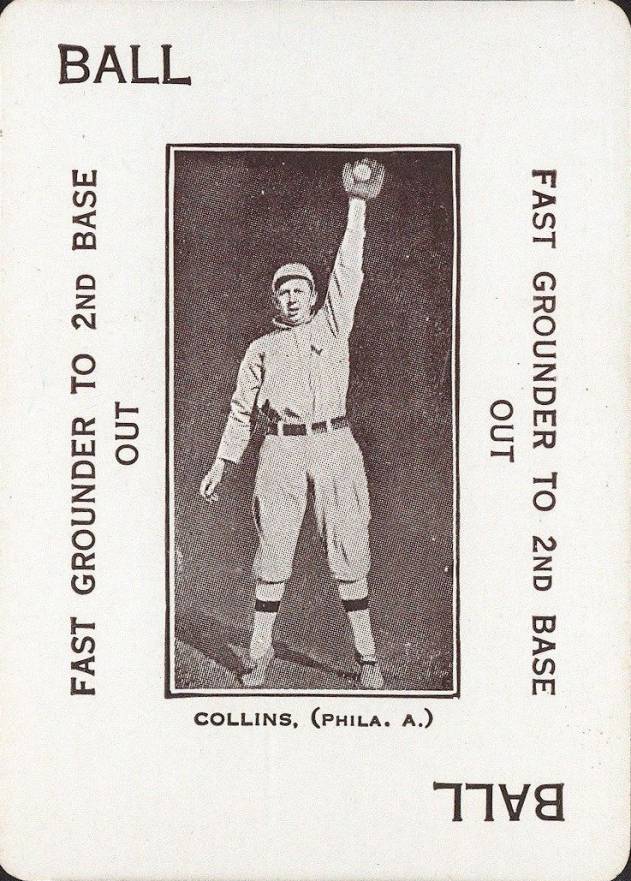 1914 Polo Grounds Game Eddie Collins # Baseball Card
