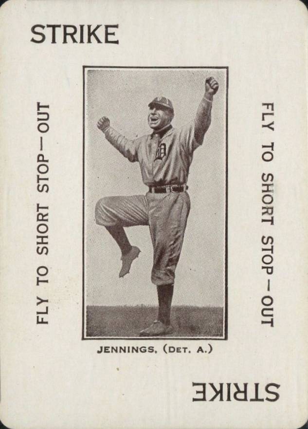 1914 Polo Grounds Game Hughie Jennings # Baseball Card