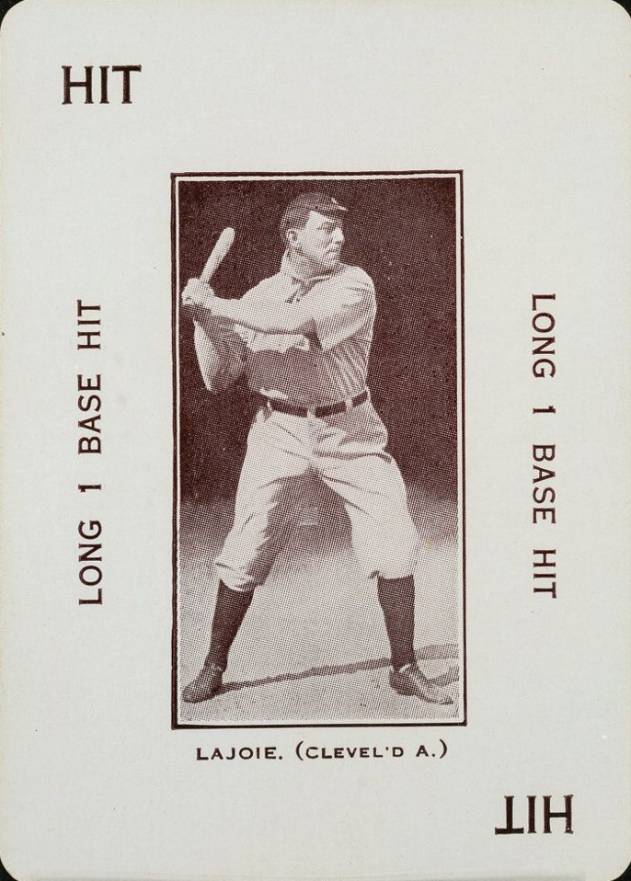 1914 Polo Grounds Game Nap Lajoie # Baseball Card