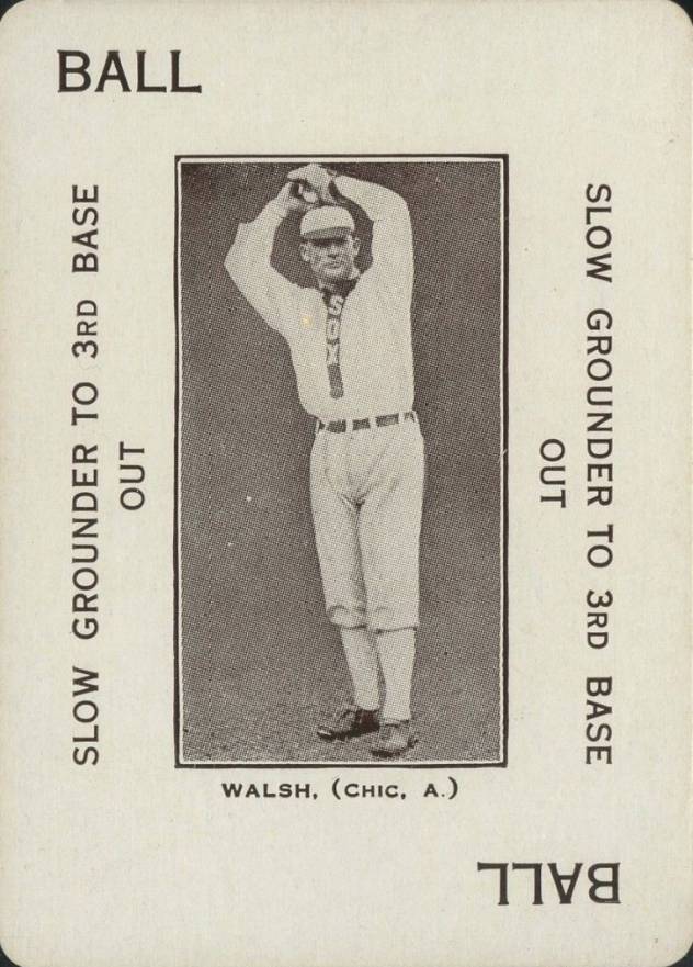 1914 Polo Grounds Game Ed Walsh # Baseball Card