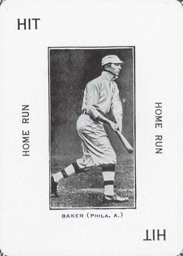 1914 Polo Grounds Game Frank Baker # Baseball Card