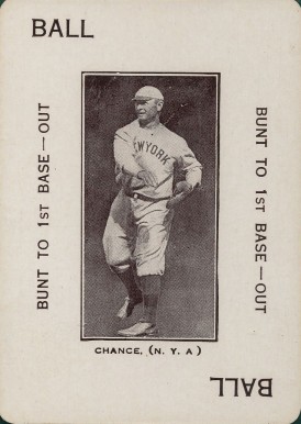 1914 Polo Grounds Game Frank Chance # Baseball Card