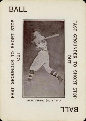 1914 Polo Grounds Game Art Fletcher # Baseball Card