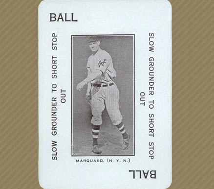 1914 Polo Grounds Game Rube Marquard #16 Baseball Card