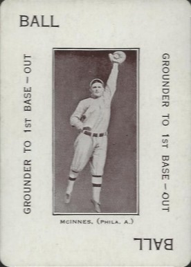 1914 Polo Grounds Game Stuffy McInnis # Baseball Card