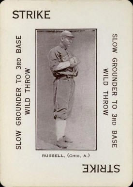 1914 Polo Grounds Game Reb Russell # Baseball Card