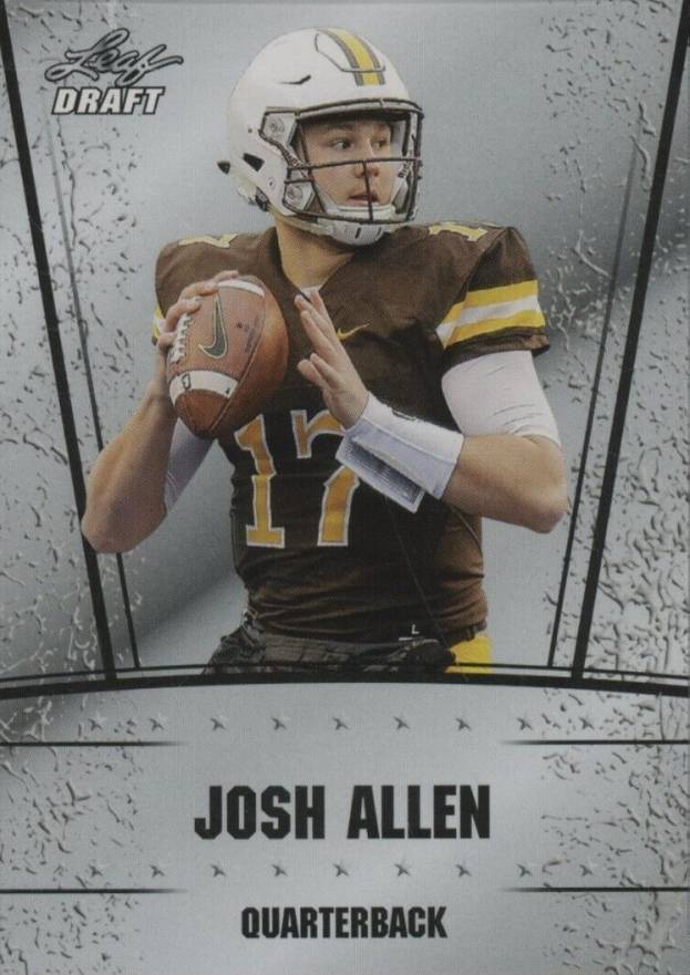 2018 Leaf Special Release Draft Silver Josh Allen #DS-06 Football Card
