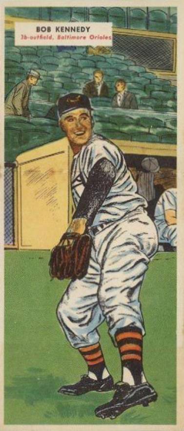 1955 Topps Doubleheaders Kennedy/McCall #87/88 Baseball Card