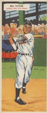 1955 Topps Doubleheaders Taylor/O'Dell #7/8 Baseball Card