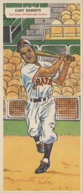 1955 Topps Doubleheaders Roberts/Portcarrero #11/12 Baseball Card
