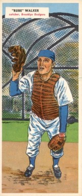 1955 Topps Doubleheaders Walker/Limmer #15/16 Baseball Card