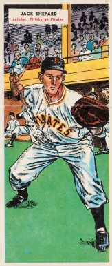 1955 Topps Doubleheaders Shepard/Hack #23/24 Baseball Card
