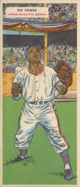 1955 Topps Doubleheaders Power/Bailey #29/30 Baseball Card