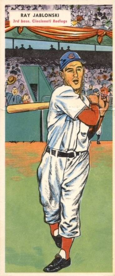 1955 Topps Doubleheaders Jablonski/Keegan #51/52 Baseball Card