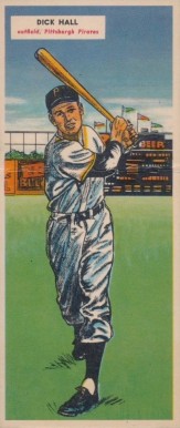 1955 Topps Doubleheaders Hall/Grim #57/58 Baseball Card