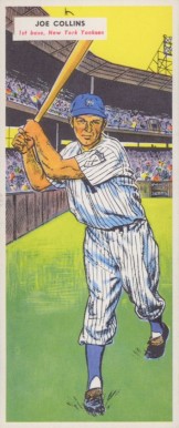 1955 Topps Doubleheaders Collins/Harshman #65/66 Baseball Card