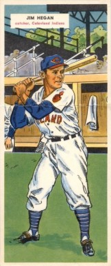 1955 Topps Doubleheaders Hegan/Parks #67/68 Baseball Card