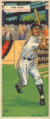 1955 Topps Doubleheaders Allie/Hatton #71/72 Baseball Card
