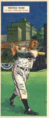 1955 Topps Doubleheaders Ward/Zimmer #97/98 Baseball Card
