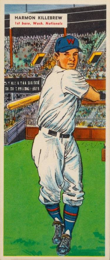 1955 Topps Doubleheaders Killebrew/Podres #111/112 Baseball Card