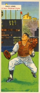 1955 Topps Doubleheaders Long/Fain #115/116 Baseball Card