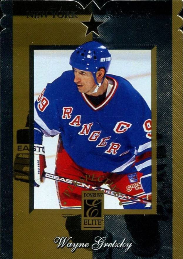 1996 Donruss Elite Perspective Wayne Gretzky #1 Hockey Card