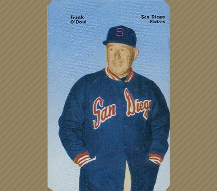 1952 Mother's Cookies Frank O'Doul #25 Baseball Card