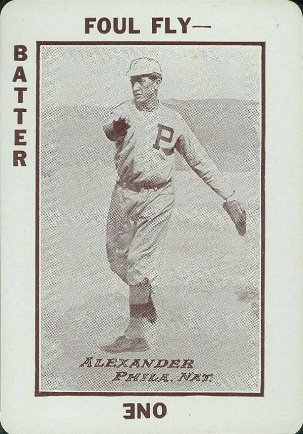 1913 National Game Grover Alexander #1 Baseball Card
